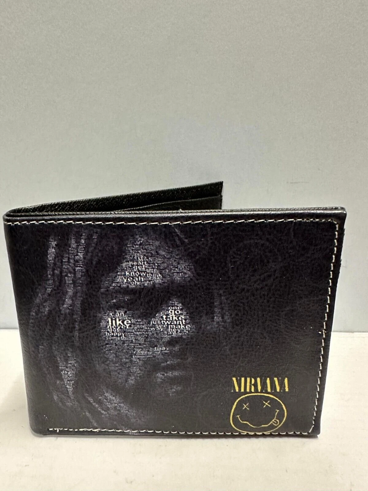 Nirvana - PULeather Men’s Kid’s Wallet Card Holder — Inacoma 6 Nirvana - PULeather Men’s Kid’s Wallet Card Holder — Inacoma - Image 4