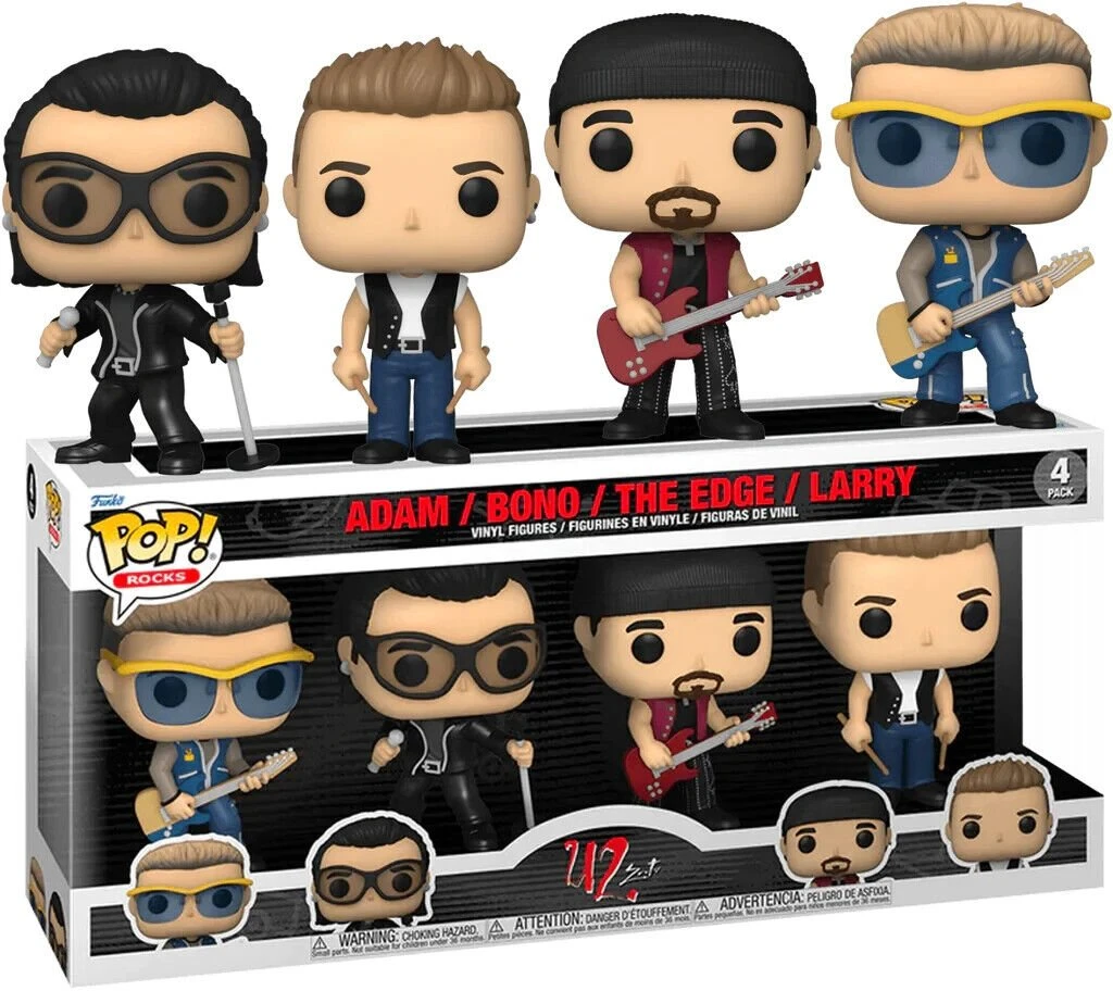 U2 - Zoo TV US Exclusive Pop! Vinyl 4-Pack — Inacoma 3 U2 - Zoo TV US Exclusive Pop! Vinyl 4-Pack — Inacoma