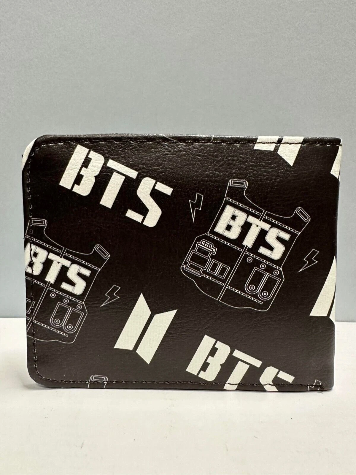 BTS - PULeather Men’s Kid’s Wallet Card Holder — Inacoma 4 BTS - PULeather Men’s Kid’s Wallet Card Holder — Inacoma - Image 2