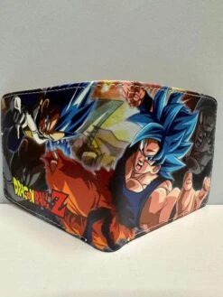 Dragon Ball Z Goku - Anime PULeather Men’s Kid’s Wallet Card Holder — Inacoma