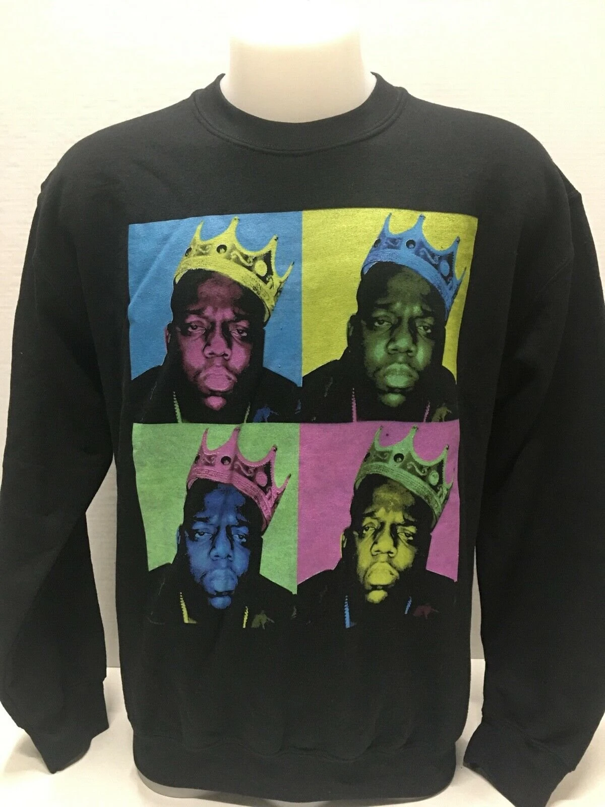 BIGGIE SMALLS - "K.O.N.Y" LARGE SWEATSHIRT — Inacoma 3 BIGGIE SMALLS - "K.O.N.Y" LARGE SWEATSHIRT — Inacoma