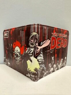 The Walking Dead - PULeather Men’s Kid’s Wallet Card Holder — Inacoma