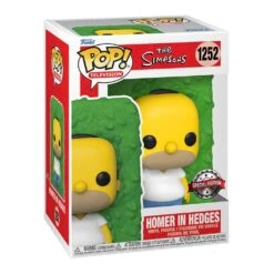 The Simpsons - Homer In Hedges US Exclusive Pop! Vinyl 1252 — Inacoma